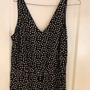 LOFT polka dot jumpsuit